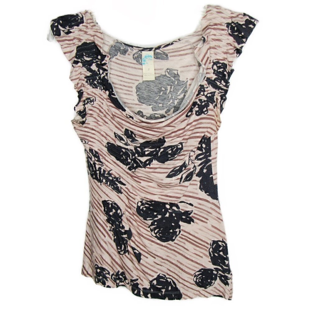 Urban Outfitters - Cowl Neck Pleated Top - Small